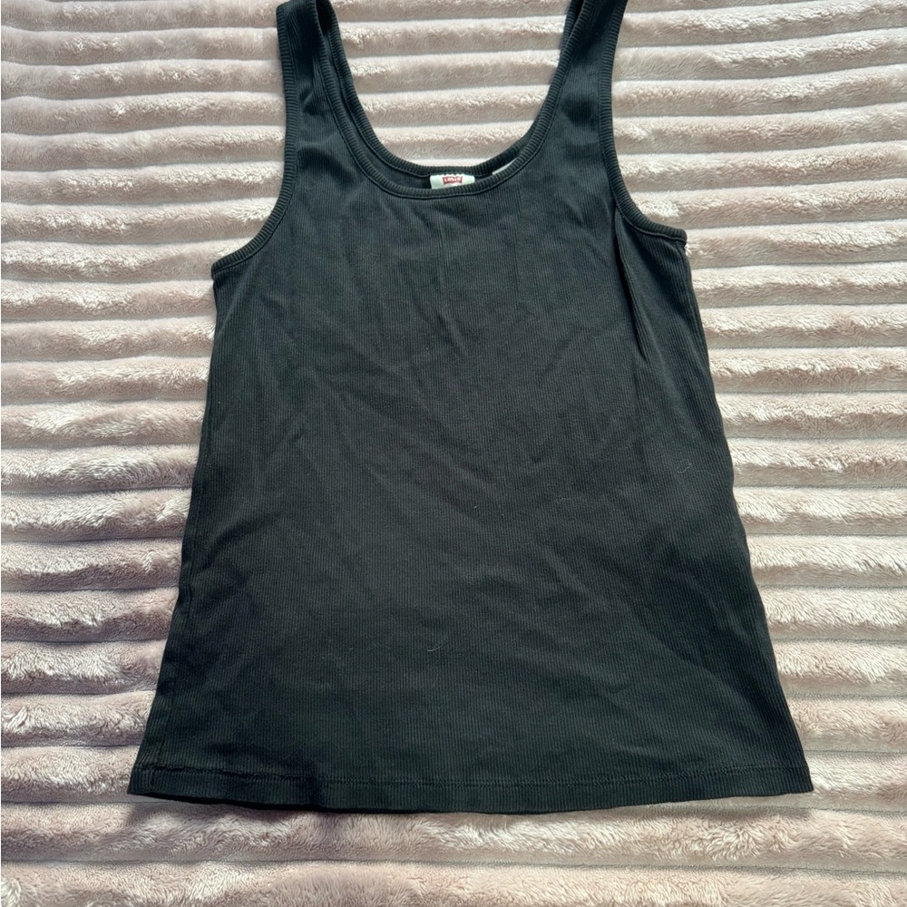 Levi's Sleek Black Tank Top